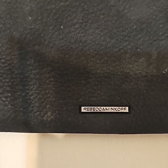 Rebecca Minkoff Black sude/leather Crossbody Purse - Picture 10 of 11